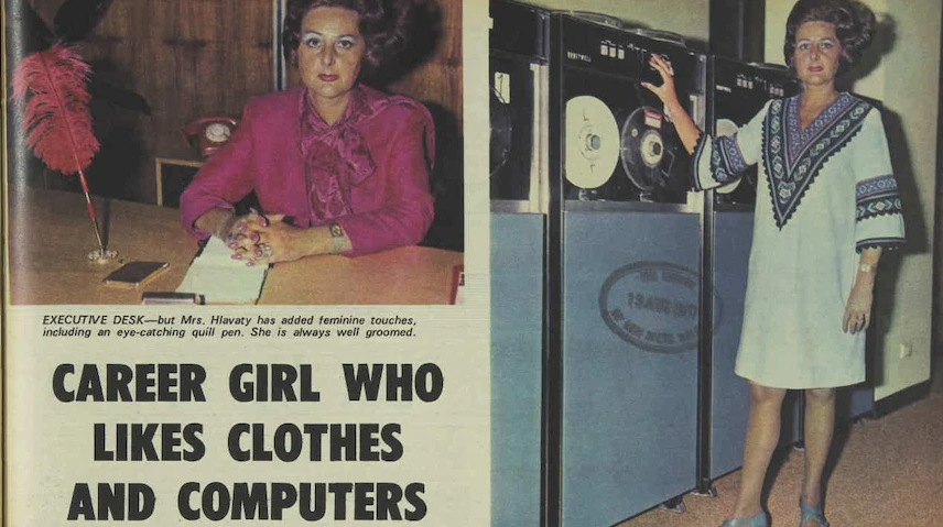 Career Girl Who Likes Clothes and Computers