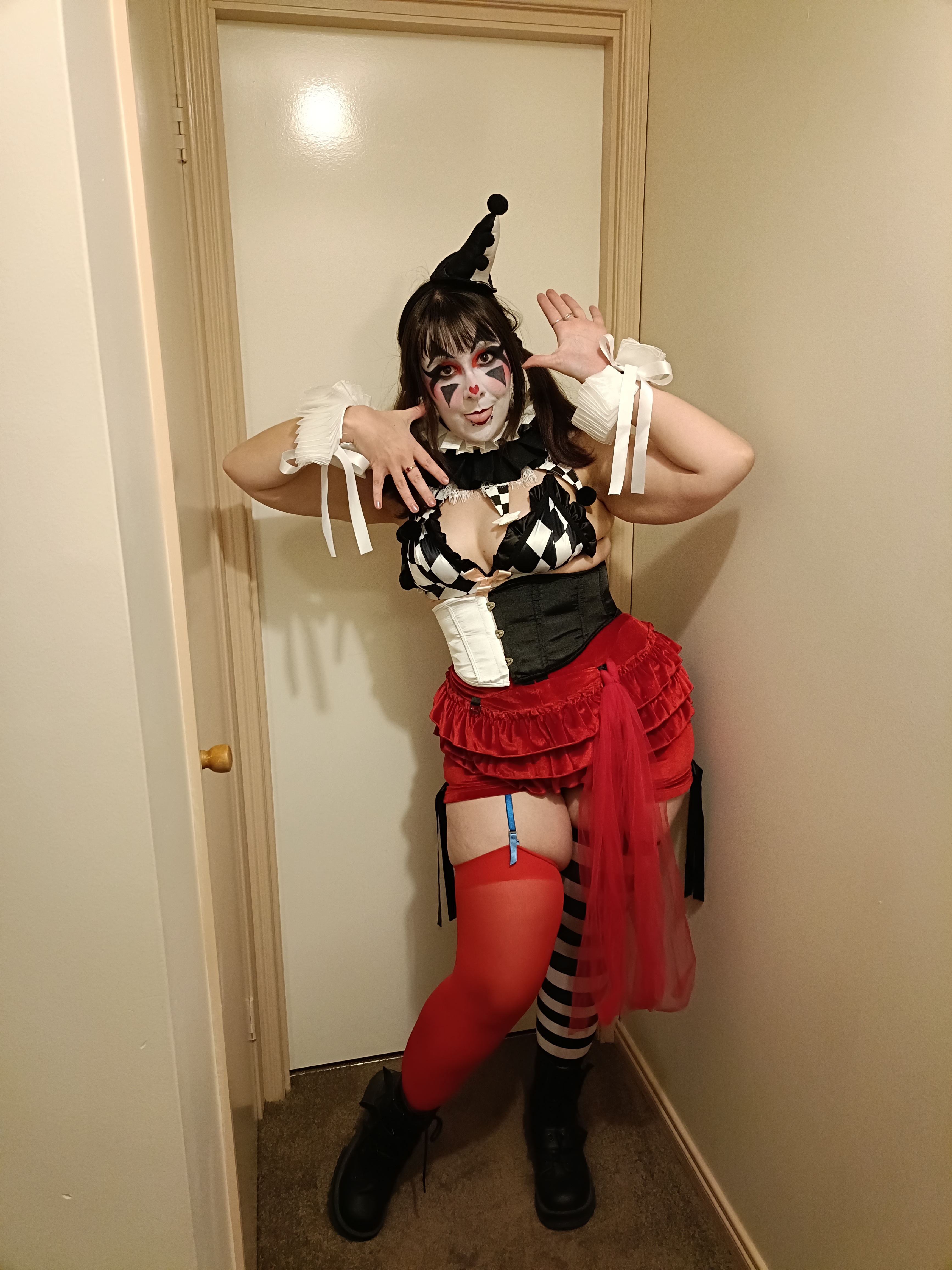 Photo of me in clown costume